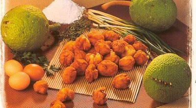 Les croquettes de fruit à pain