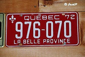 Canada (21) - Plaques minéralogiques