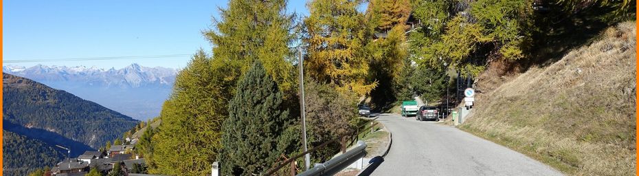 Ici ou lChandolin au soleil d’automne 