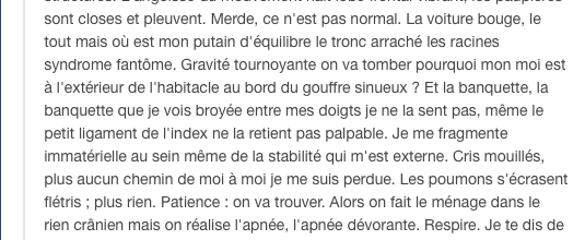 Racontez un moment d'angoisse - Jour 13