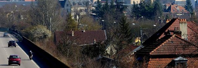 Metz / Une maison à colombages Route de Borny...