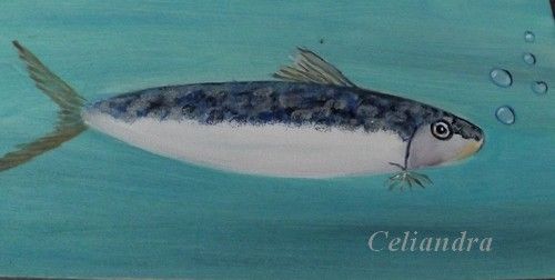 Peintures..  qui veut des Sardines