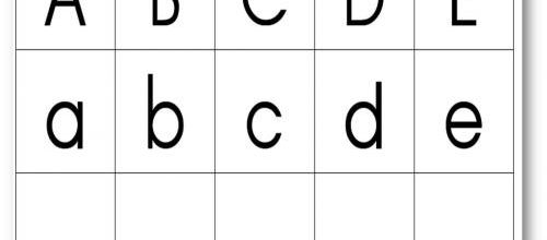 Bande murale alphabet
