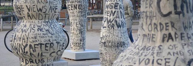 Jardin des Tuileries : FIAC 2017 : Sculptures de Jim DINE