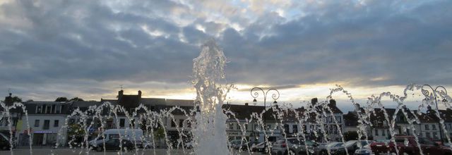 un jet d'eau vu par Bébert !