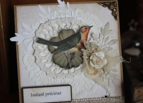 Scrap / Carte Instant précieux
