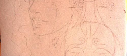 • Masques sur canson 