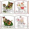 Préparons Noël !  cartonnettes le traineau du Père-Noël 2020