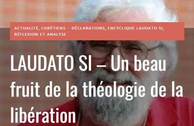 LAUDATO SI – Un beau fruit de la théologie de la libération - E&E