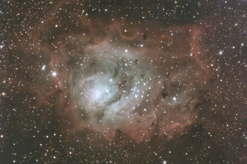 2022-07-25 Nébuleuse de la lagune M8, avec l'Evoguide50ED