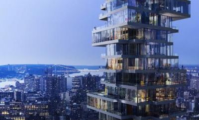 56Leonard Street : quand les architectes découvrent le Jenga.