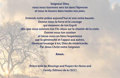 * Prière en temps de détresse - CECC