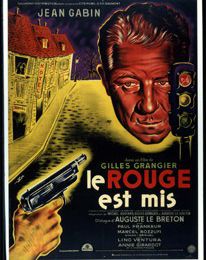 LE ROUGE EST MIS - BOX OFFICE MICHEL AUDIARD 1957