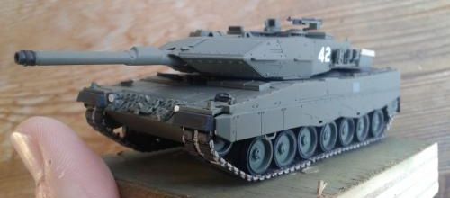 Leopard 2A6 et Dingo au 1/72