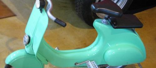 ...tiens, un scooter!