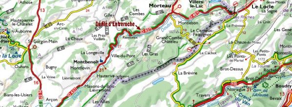 Voyage en Franche-Comté : 6 - Le Doubs