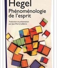 [download pdf] Phénoménologie de l'esprit