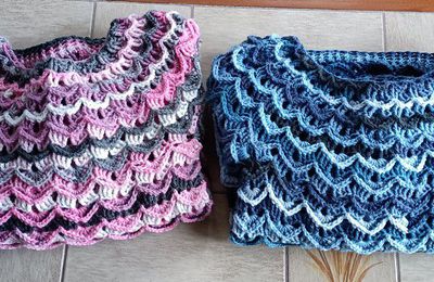 EB - Deux nouveaux chapeaux au crochet - juin 2024... 