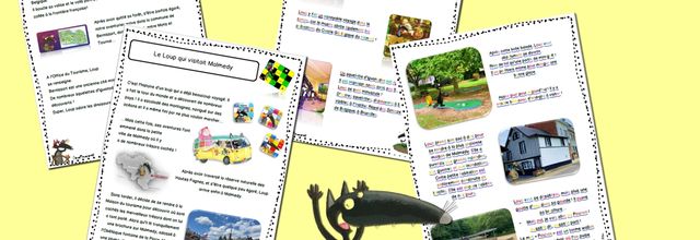 Le loup qui visitait la Belgique: tapuscrits