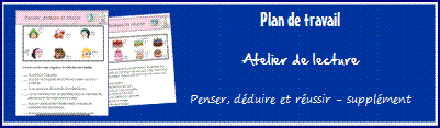 Plan de travail: ateliers de lecture