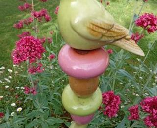 Au jardin, voir la vie en rose