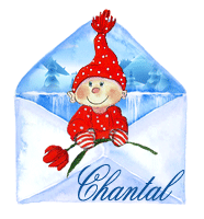 688 - Carte remerciement - cadeau- 689 Enveloppe lutin - Noël -
