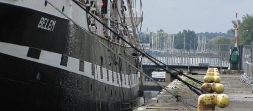 ... là, c'est le vrai, à ouistreham...