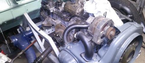 Côté moteur 2cv...