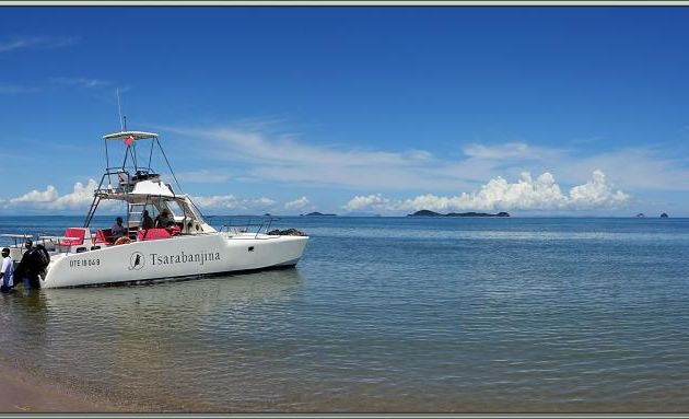 La belle randonnée se termine, le bateau nous attend pour nous ramener à Tsarabanjina - Nosy Mitsio - Madagascar