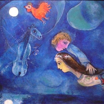 À la manœuvre dans le ciel de la peinture - ( RC )