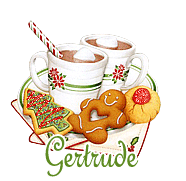 669 - Gâteaux de Noël - Signature, blinkie, gif animé