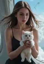 La belle mais inauthentique mésaventure d'un mignon chaton blanc et ce que nous pourrions en conclure comme morale utile de cette histoire (vidéo)