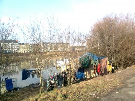 Camping sauvage.