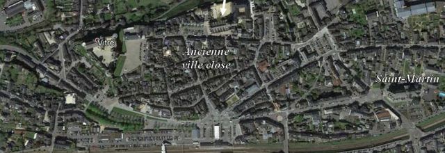 Vitré (1/4) : Le centre-ville non médiéval