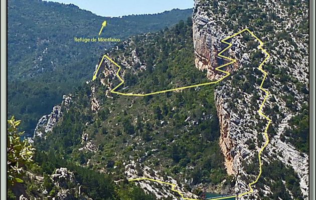 Randonnée au Congost de Mont-Rebei : ce qui nous attend à la sortie du Congost - Aragon/Catalogne - Espagne