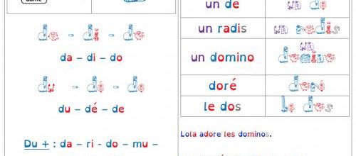 Fiche son D différenciation