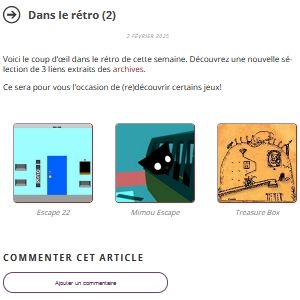 Dans le rétro (2)