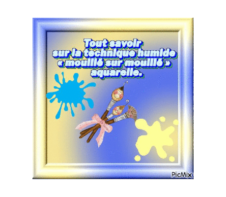 Dessin et peinture - vidéo 4539: Tout savoir sur la technique humide ou « mouillé sur mouillé » - aquarelle.