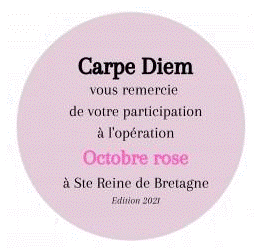 Carpe Diem / Remerciements 2021 en rose