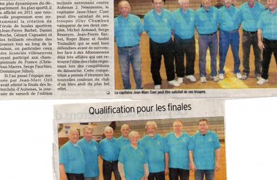 INTERCLUB AUBENAS 21.22 JANVIER 2012