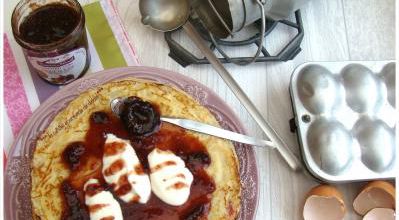 CRÊPES À LA CONFITURE DE FIGUE ROUGE