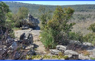 Balade dans des grottes du Siou Blanc au départ du chêne de Mistral