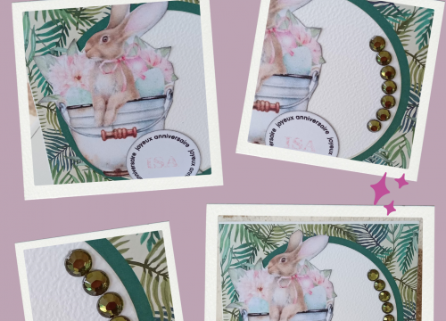 Scrap carte anniversaire