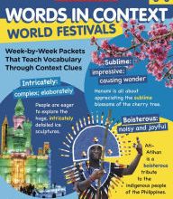 English book pdf free download Words in Context: World Festivals: Week-by-Week Packets That Teach Vocabulary Through Context Clues PDF 9781338285642
