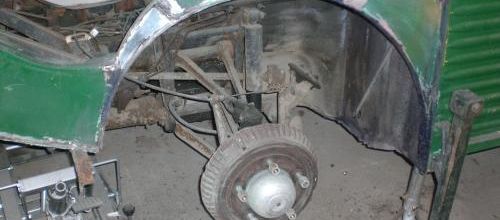 Un peu de mécanique, essieu avants