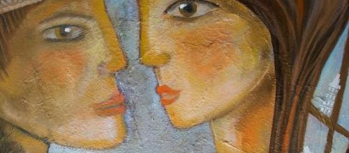 "COUPLE DANS LA VILLE"