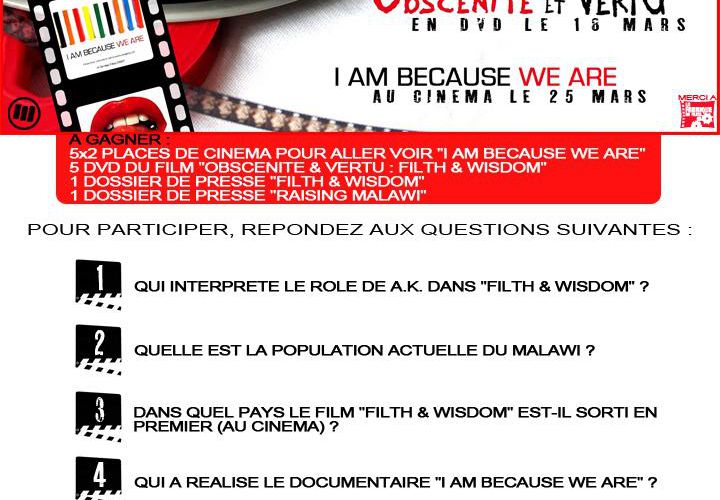 Concours Madonnalex/La Fabrique de Films  |  Madonna & le cinéma