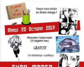 La culture manga s’invite à la Médiathèque
