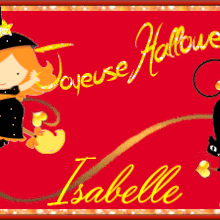 signatures animées, carte halloween