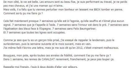 Un collègue se plaint de la panne de sa Bbox et devient un phénomène sur Facebook ! 